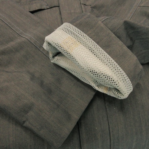 パタゴニア Patagonia スタンドカラージャケット ジップアップ 比翼 フード付き ロゴ刺繍 アウトドア S 黒 ブラック_画像8