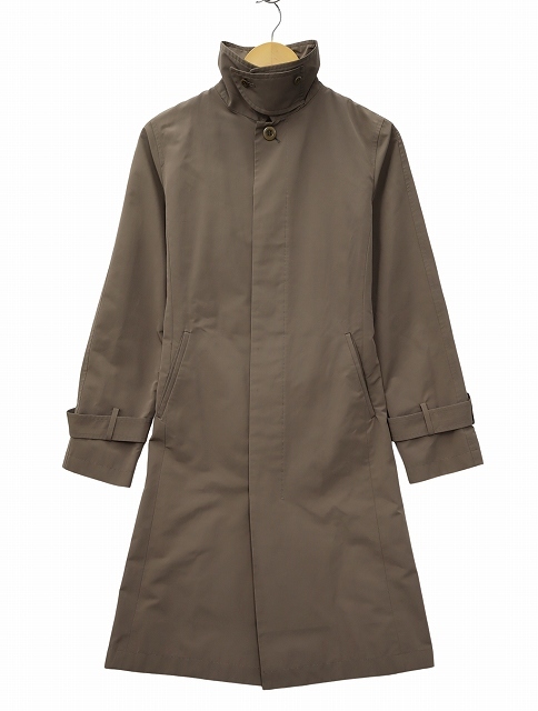 ギャルリーヴィー GALERIE VIE トゥモローランド 2way ステンカラー 比翼ボタン バックベルト コート 1 BROWN(ブラウン) 春秋 レディース