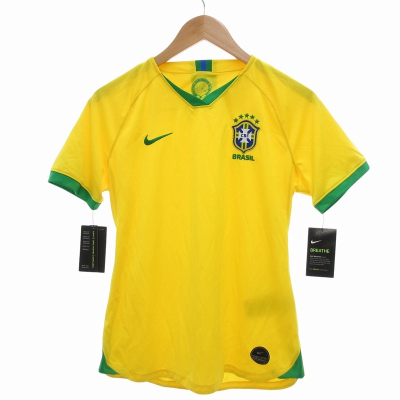 【新品タグ付き】NIKE ブラジル代表 ユニフォーム Lサイズ(英国製・激レア) Yahoo!オークション - 未使用品 ナイキ NIKE タグ付き レプリカ