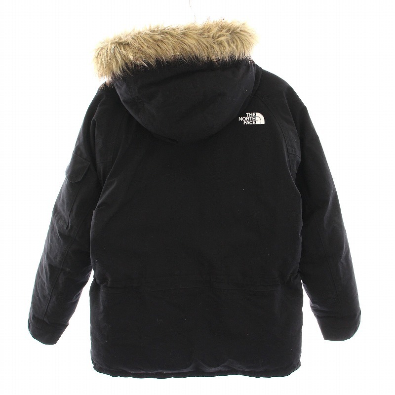 ザノースフェイス THE NORTH FACE マクマードパーカ McMurdoParka ダウンジャケット ファー フード付き ジップアップ S 黒 ND91310