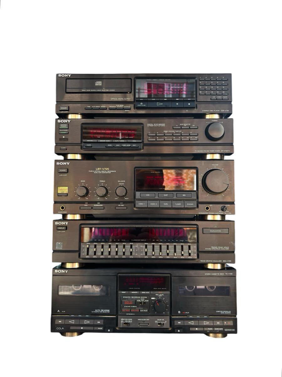 SONY ソニー 『ST-V725TV』『 TA-V725』『CDP-V725 』『SEQ-V725 SONY ソニー 『ST-V725TV』『 TA-V725』『CDP-V725 』『SEQ-V725
