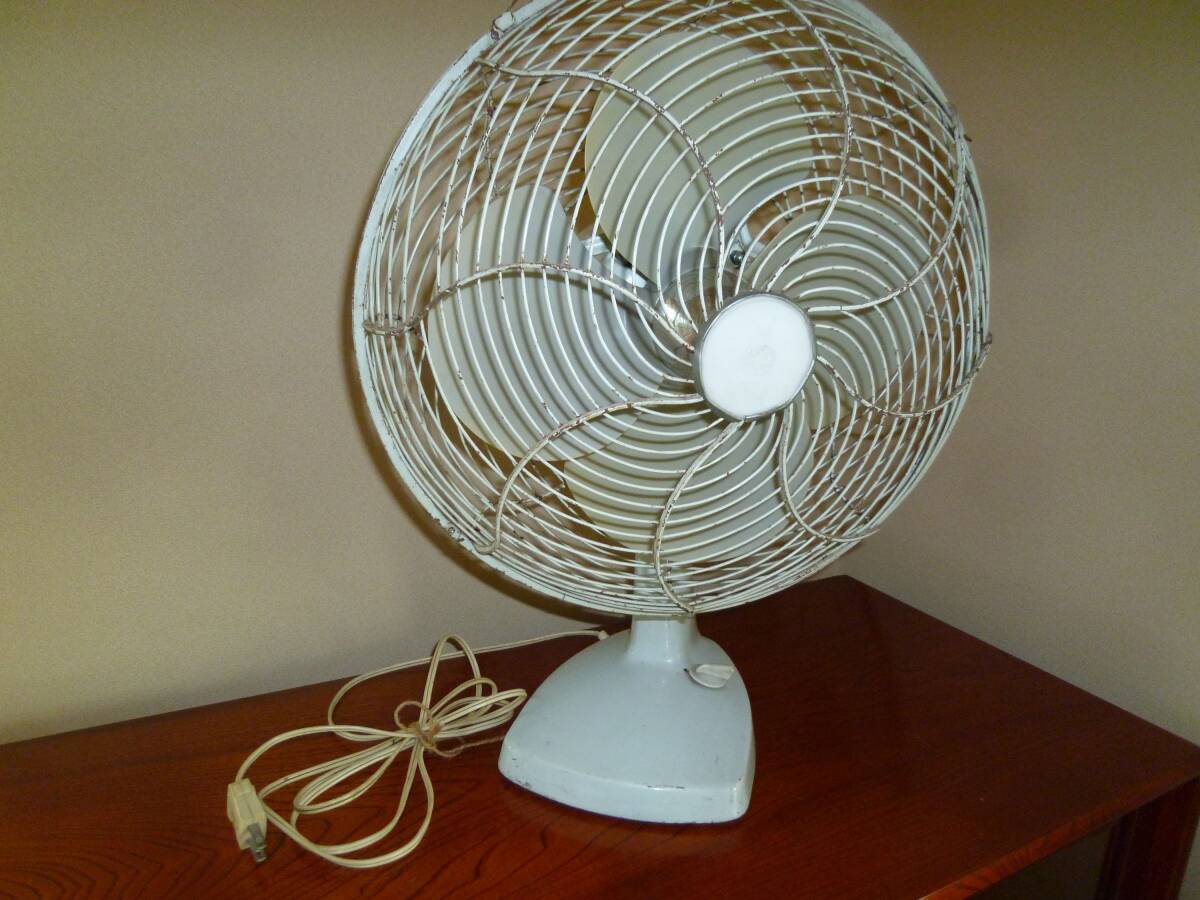 【即決・動作可】TOSHIBA 東芝 扇風機(高さ50㎝ 重量4.6Kg)昭和レトロ 扇風機 ELECTRIC FAN 当時物