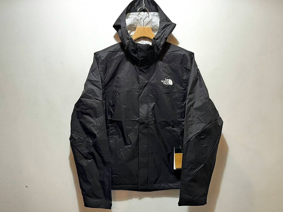 送料無料 即決 新品 本物 USA限定 The North Face ノースフェイス US-M ナイロンジャケット ナイロンパーカー VENTURE 2 黒 防水 DRYVENT
