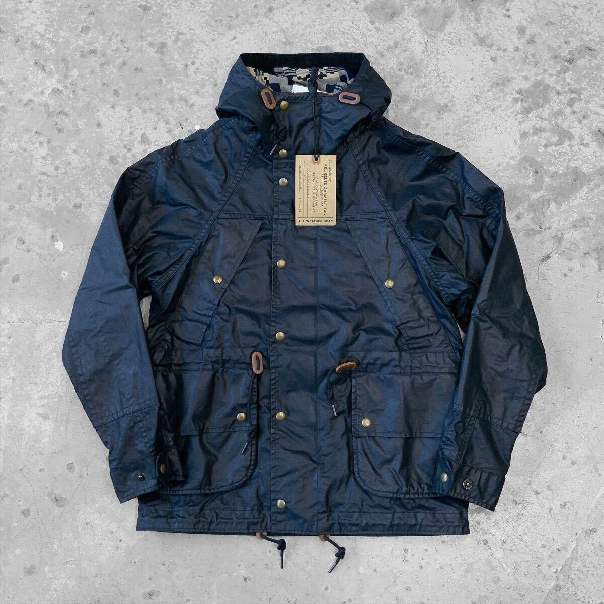 XSサイズ 24FW RRL オイルクロス フーデッド ジャケット ダブル XSサイズ 24FW RRL オイルクロス フーデッド ジャケット ダブル