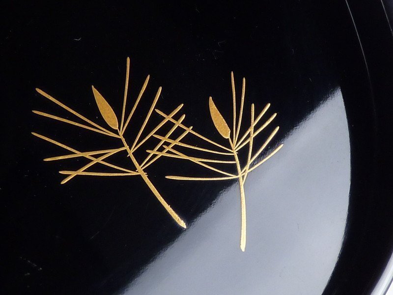 扇屋】 輪島 五島屋謹製「輪島塗 卓上膳」5客 共箱 幅 約28cm×約 扇屋】 輪島 五島屋謹製「輪島塗 卓上膳」5客 共箱 幅 約28cm×約