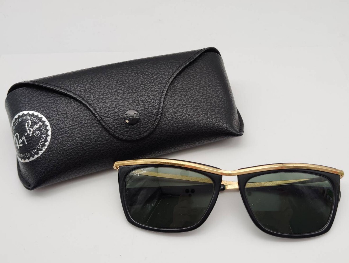 Ray-Ban レイバン B&L USA製 サングラス ゴールド ケース付き Ray-Ban サングラス USA ゴールド ブラック ケース付き|Yahoo