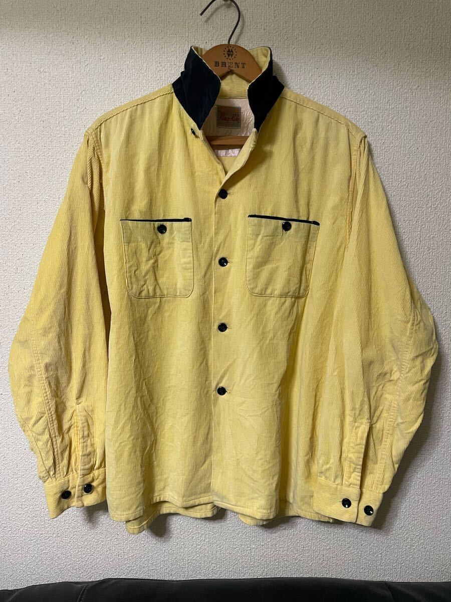 50s King Kole ヴィンテージ 2トーン コーデュロイシャツ 50s King Kole ヴィンテージ 2トーン コーデュロイシャツ