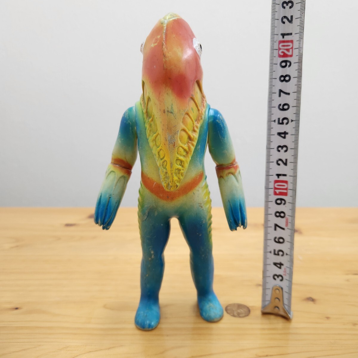 当時物 マルサン メトロン星人 ソフビ ウルトラマン 当時物 マルサン メトロン星人 ソフビ ウルトラマン