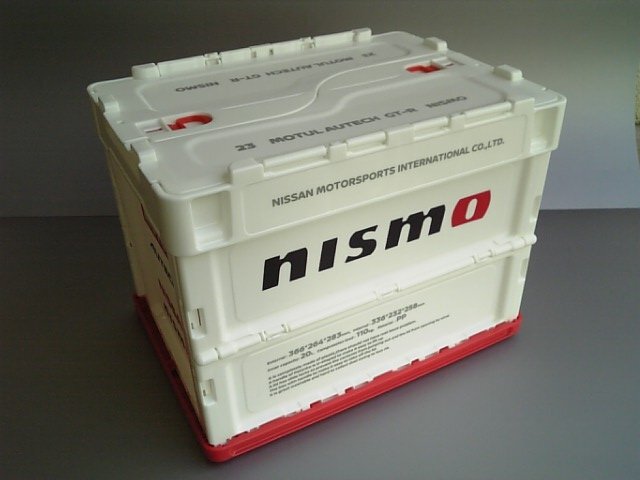 日産純正 nismo コンテナボックス白 限定 R35 R34 R33 R32 GTR RZ34 Z34 Z33 Z32 Z31 S130 S30 S15 S14 S13 シルビア 180SX PGC10 S130 S30