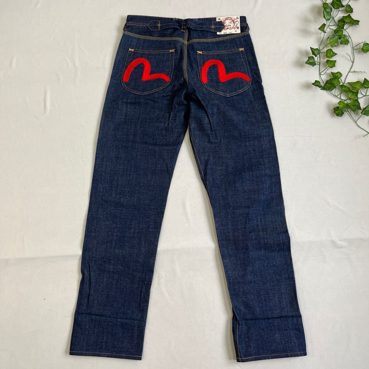 〇989y】刺繍カモメ 定番◇EVISU エヴィス デニム パンツ 〇989y】刺繍カモメ 定番◇EVISU エヴィス デニム パンツ