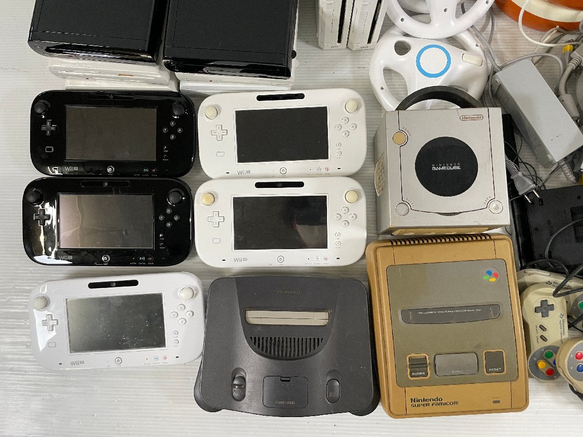 ゲーム機 Wii WiiU Nintendo64 GAMECUBE SFC 本体 Gamepad ゲーム機 Wii WiiU Nintendo64 GAMECUBE SFC 本体 Gamepad