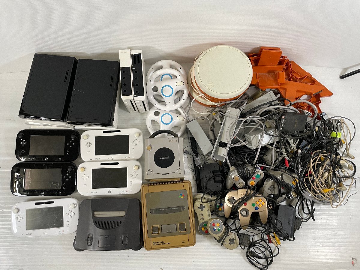 ゲーム機 Wii WiiU Nintendo64 GAMECUBE SFC 本体 Gamepad ゲーム機 Wii WiiU Nintendo64 GAMECUBE SFC 本体 Gamepad