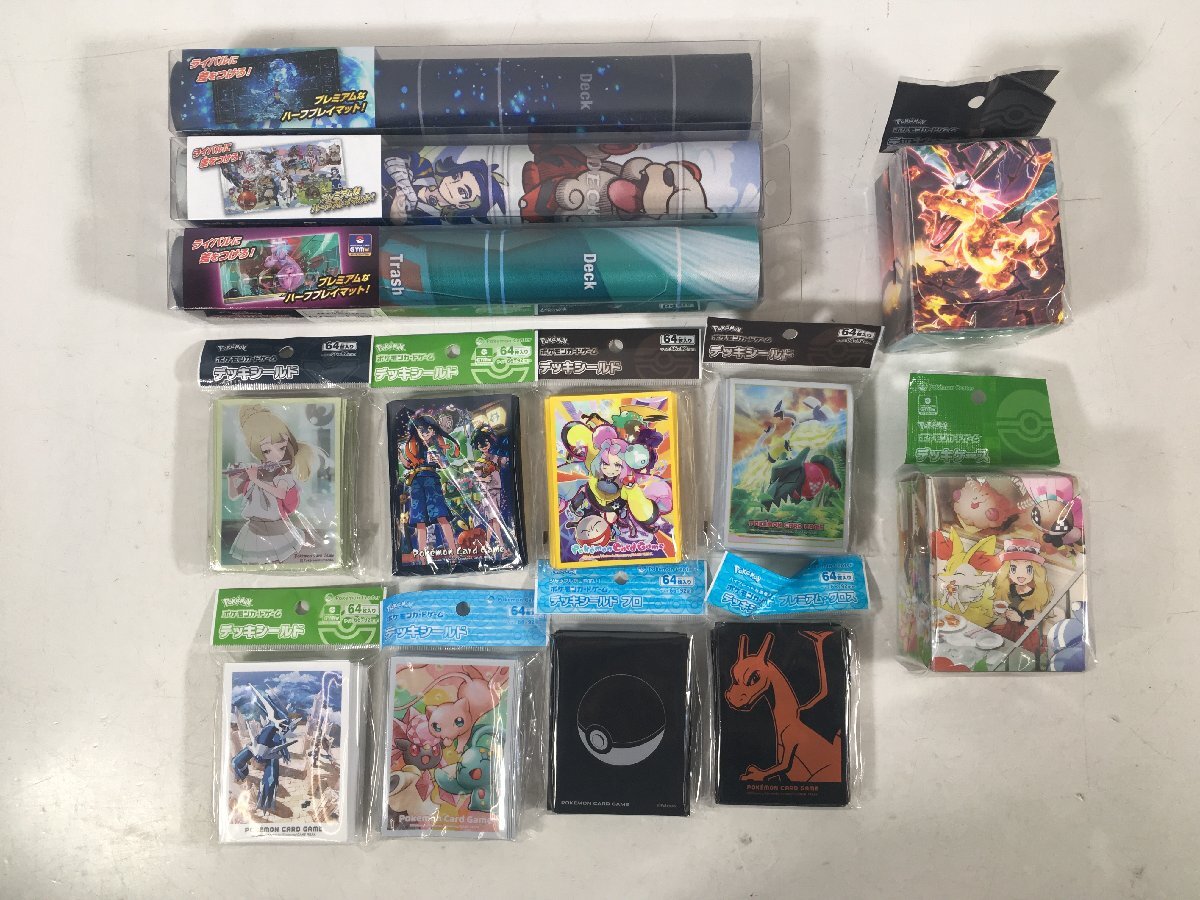 ポケモンカードゲーム デッキシールド プレイマット デッキ ポケモンカードゲーム デッキシールド プレイマット デッキ