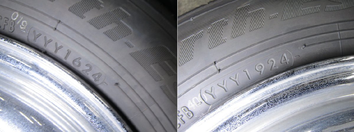 【個人宅配送不可】[X45+EG3] マーチ FHK11 鉄ホイール キャップ 13×5J 100-4H【24年制】ヨコハマ BluEarth-Es32 165/70R13 4本セット