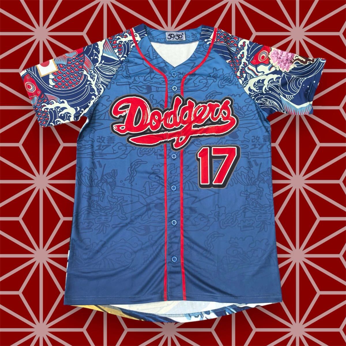 非売品 大谷翔平ユニフォーム ドジャース サインプリント