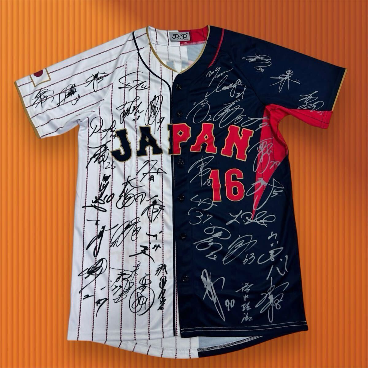 非売品 WBC2023 日本代表 #16 大谷翔平 全選手サインプリント 非売品 WBC2023 日本代表 #16 大谷翔平 全選手サインプリント