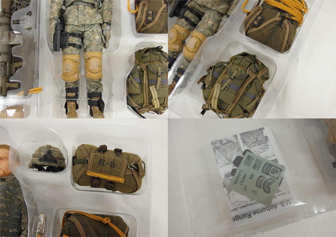 1円【美品】HOT TOYS ホットトイズ/U.S ARMY AIRBORNE RANGERS 1円【美品】HOT TOYS ホットトイズ/U.S ARMY AIRBORNE RANGERS