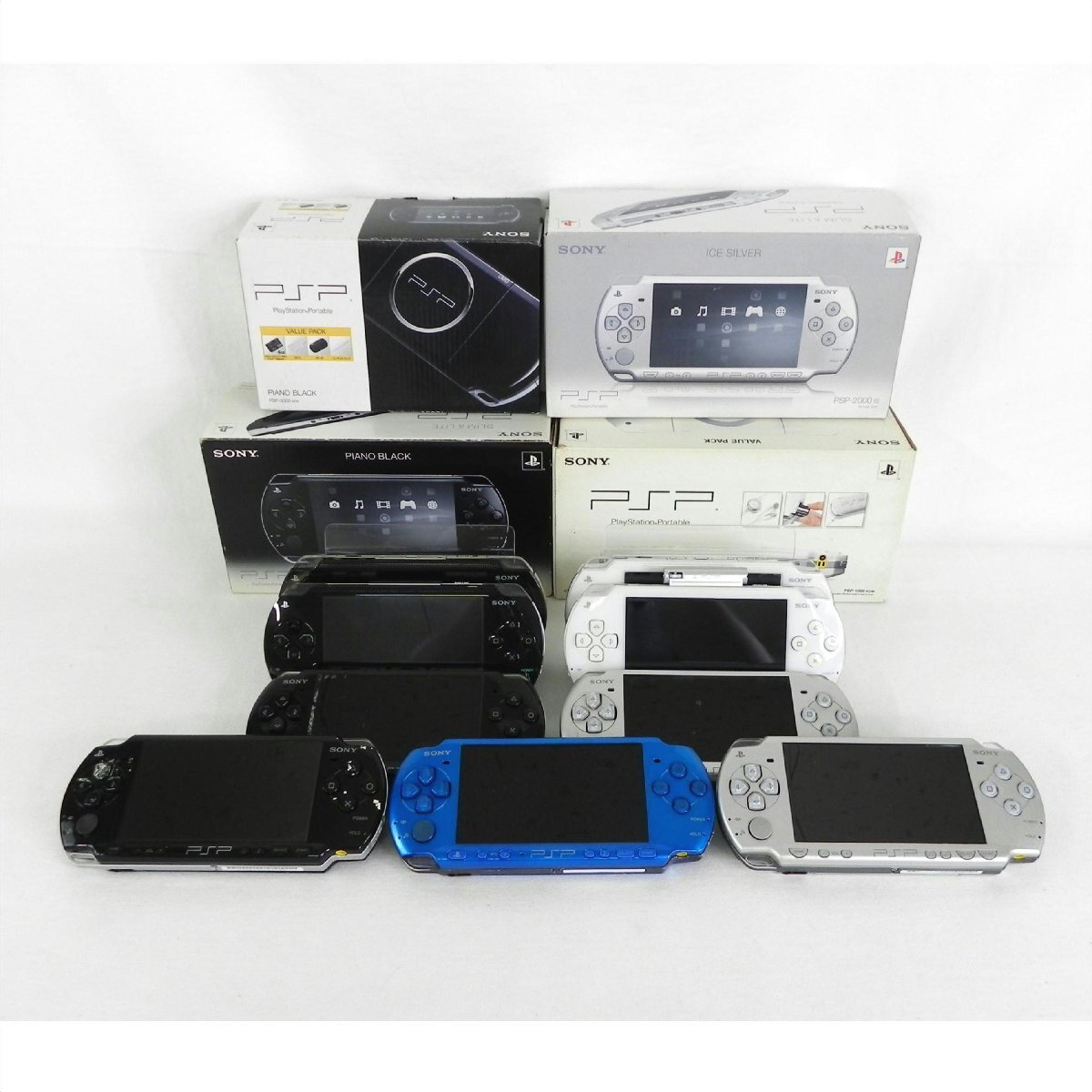 1円【ジャンク】SONY ソニー/PSP本体 9台セット/81(PSP1000 1円【ジャンク】SONY ソニー/PSP本体 9台セット/81(PSP1000
