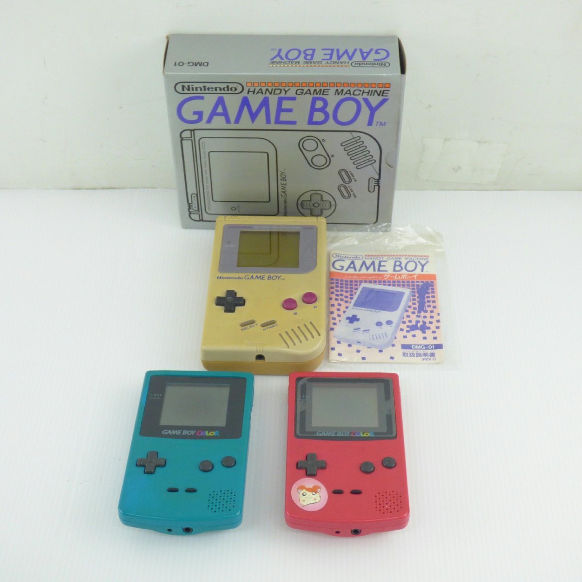 1円【ジャンク】Nintendo 任天堂/ゲームボーイ3点セット/DMG-01 1円【ジャンク】Nintendo 任天堂/ゲームボーイ3点セット/DMG-01