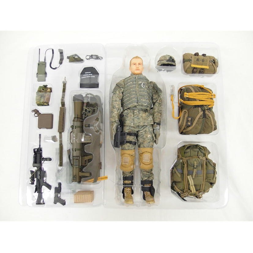 1円【美品】HOT TOYS ホットトイズ/U.S ARMY AIRBORNE RANGERS 1円【美品】HOT TOYS ホットトイズ/U.S ARMY AIRBORNE RANGERS