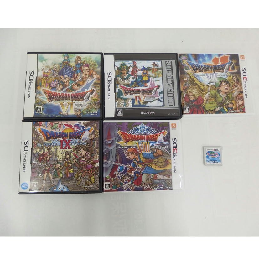 1円【ジャンク】 /DS 3DS ドラゴンクエスト ドラクエ 4 6 7 8 9