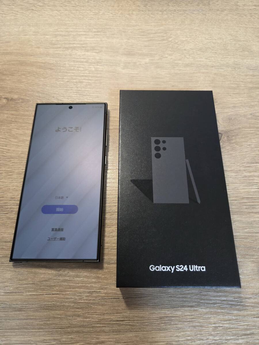 中古】Galaxy S24 Ultra (SIMフリー) チタニウム ブラック SM 中古】Galaxy S24 Ultra (SIMフリー) チタニウム ブラック SM
