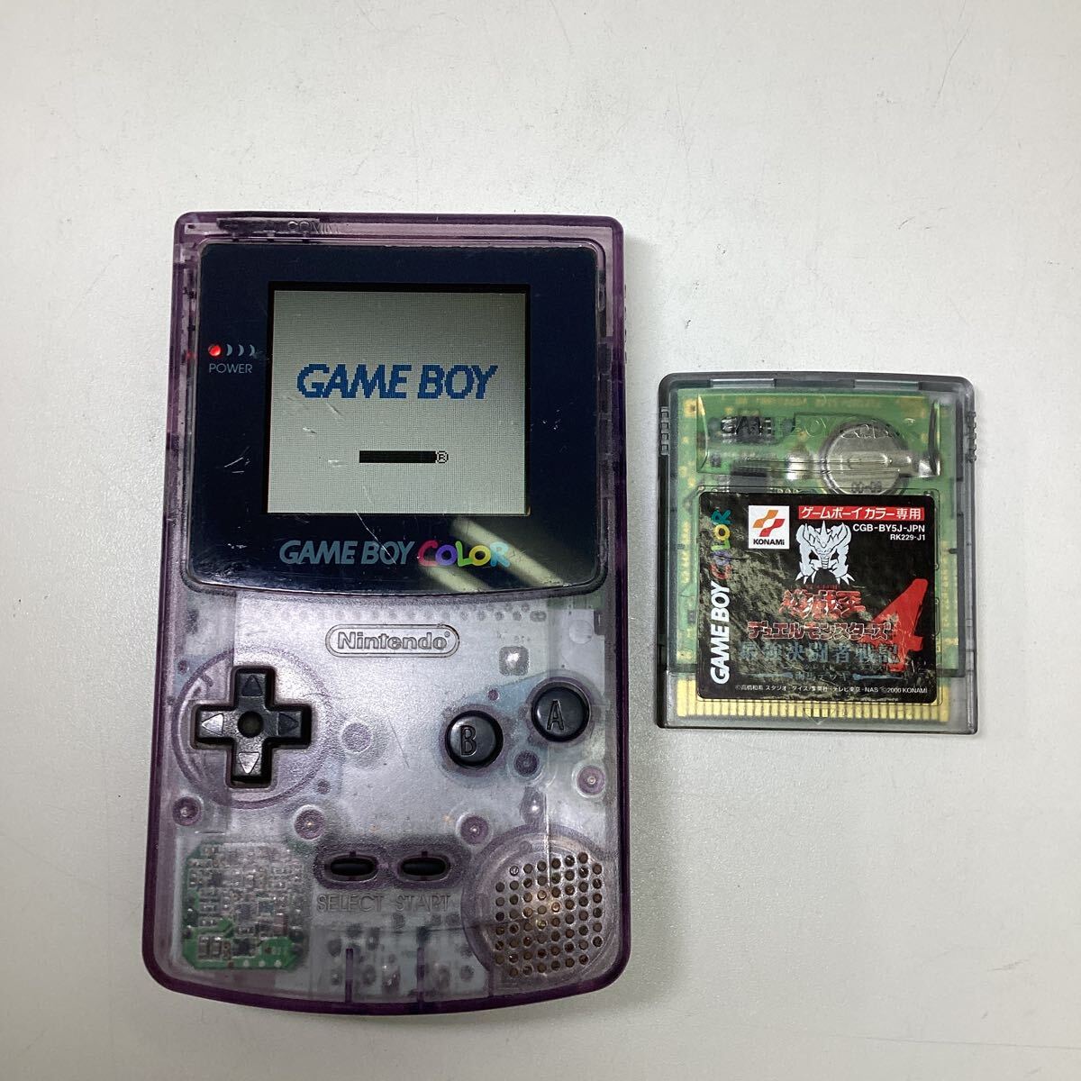 Nintendo GAMEBOY COLOR ニンテンドー ゲームボーイカラー CGB Nintendo GAMEBOY COLOR ニンテンドー ゲームボーイカラー CGB