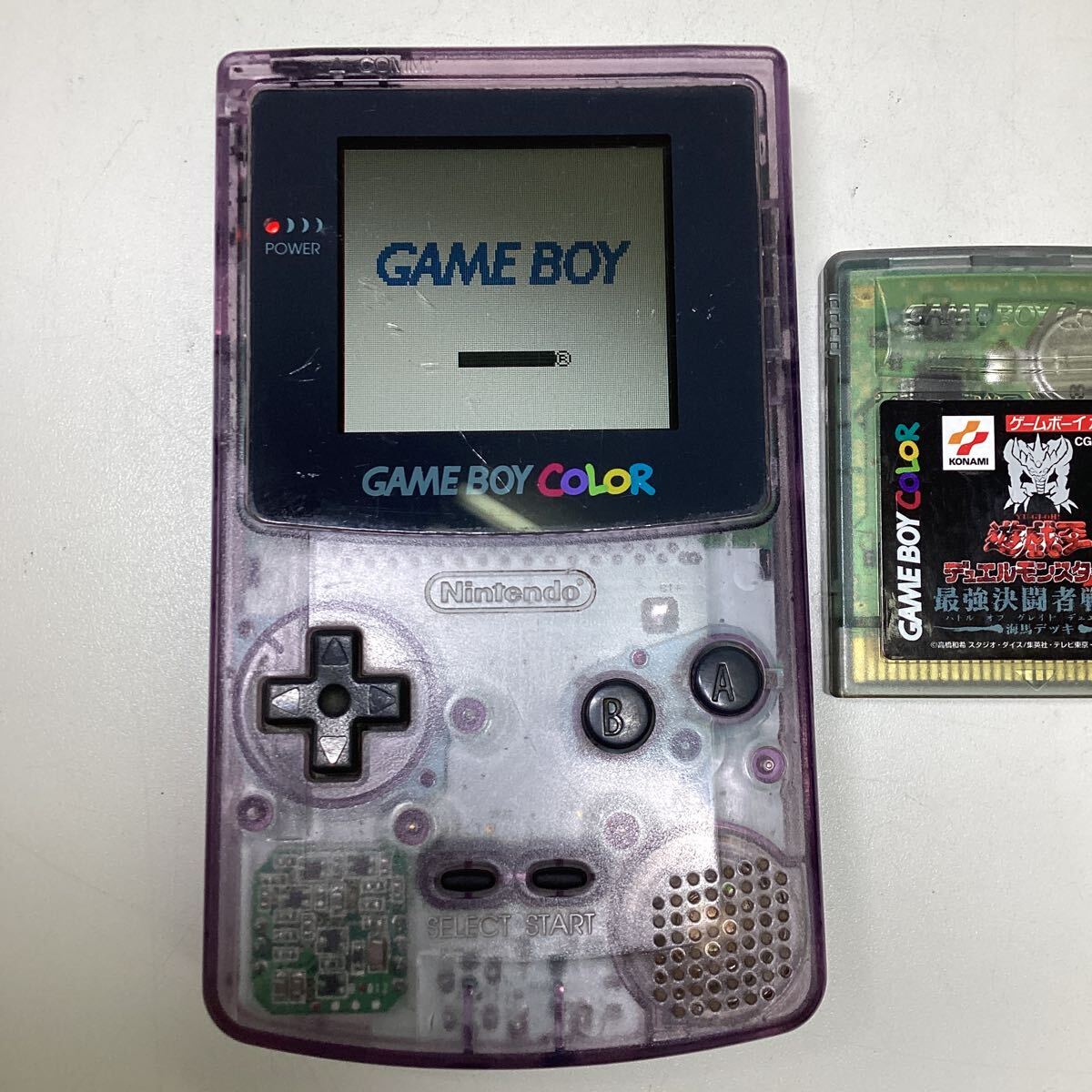 Nintendo GAMEBOY COLOR ニンテンドー ゲームボーイカラー CGB Nintendo GAMEBOY COLOR ニンテンドー ゲームボーイカラー CGB