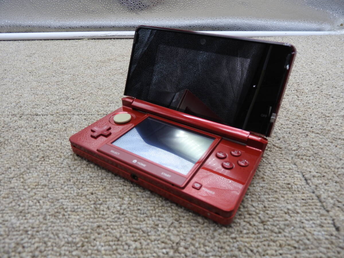 Nintendo 任天堂◇3DS 本体 メタリックレッド CTR-S-JPN-C0