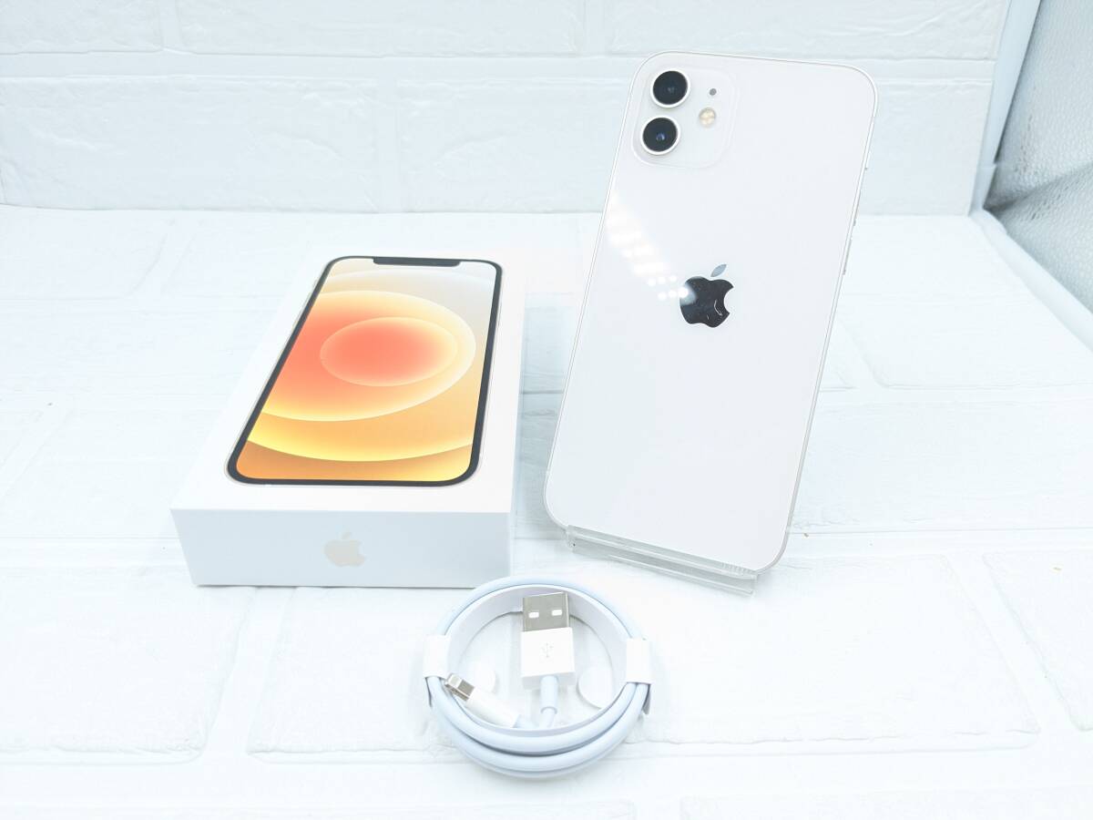 1円~☆ Apple アップル アイフォン iPhone 12 64GB ホワイト 1円~☆ Apple アップル アイフォン iPhone 12 64GB ホワイト