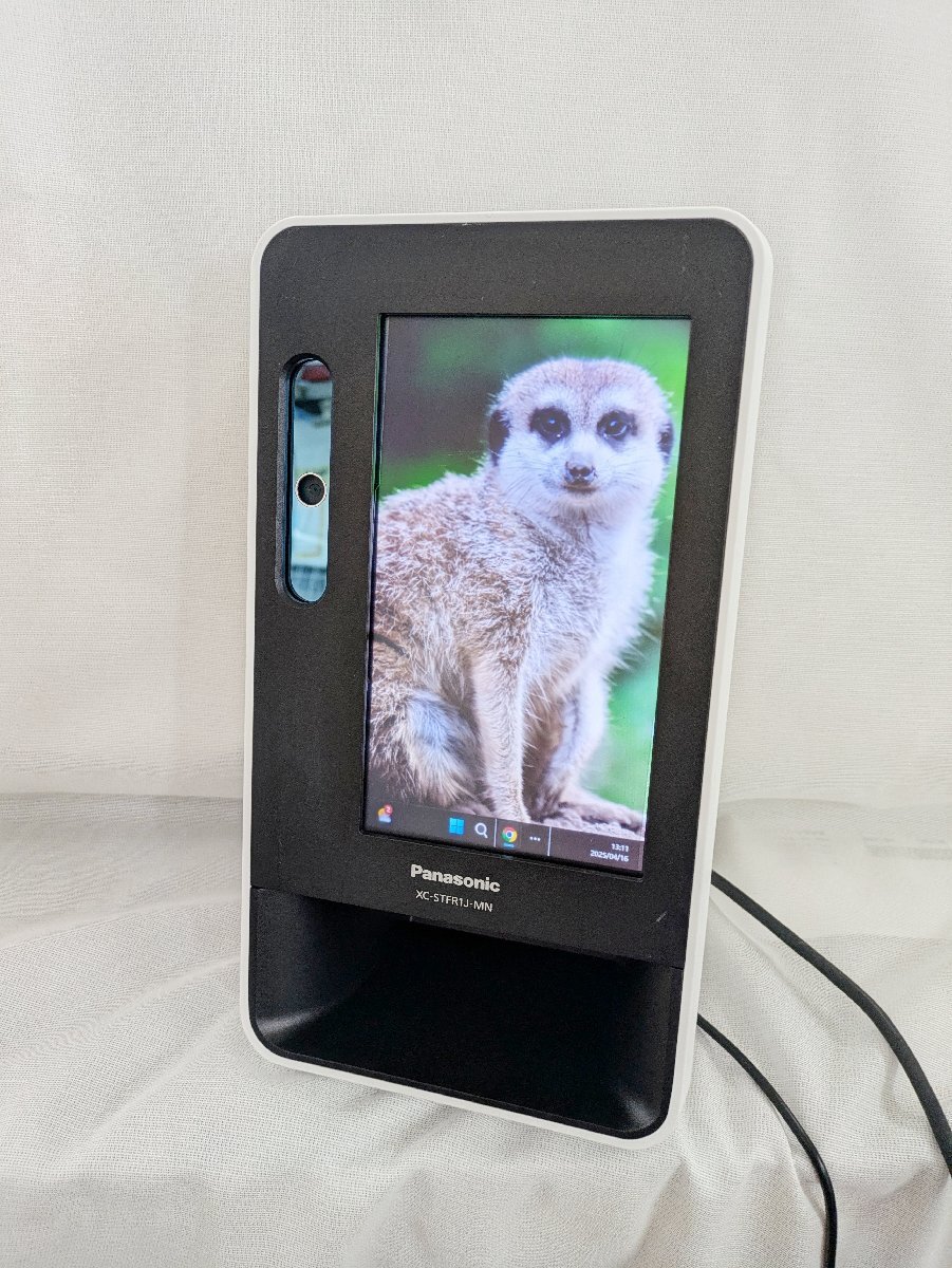 1円スタート Panasonic 顔認(rèn)証付き カードリーダー XC-STFR1J-MN マイナンバー対応 パナソニック 店舗用品 薬局 業(yè)務(wù)用 / 名古屋発4-140△