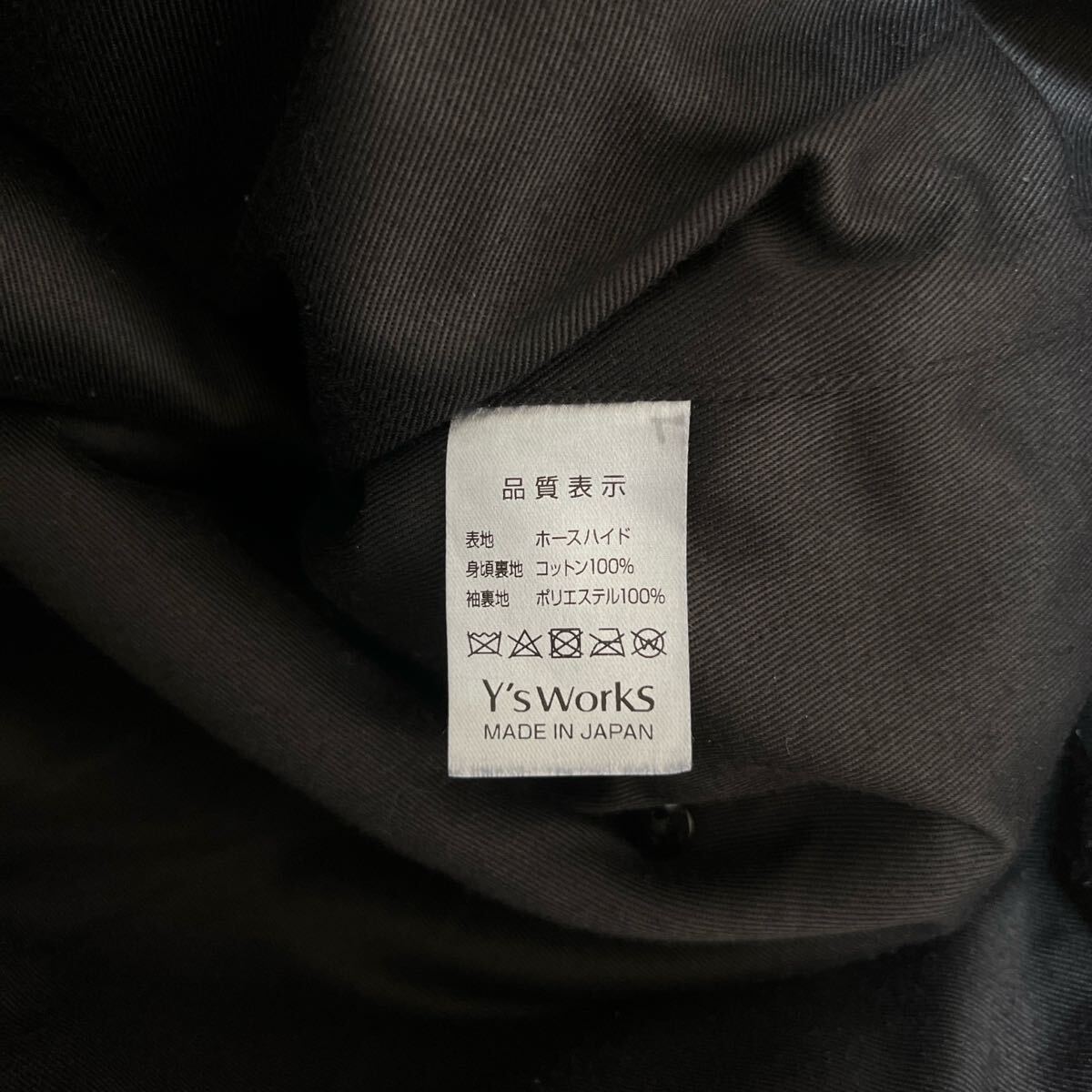 美品】Y's Works レザーカーコート ブラック 40 馬革|Yahoo 美品】Y's Works レザーカーコート ブラック 40 馬革|Yahoo