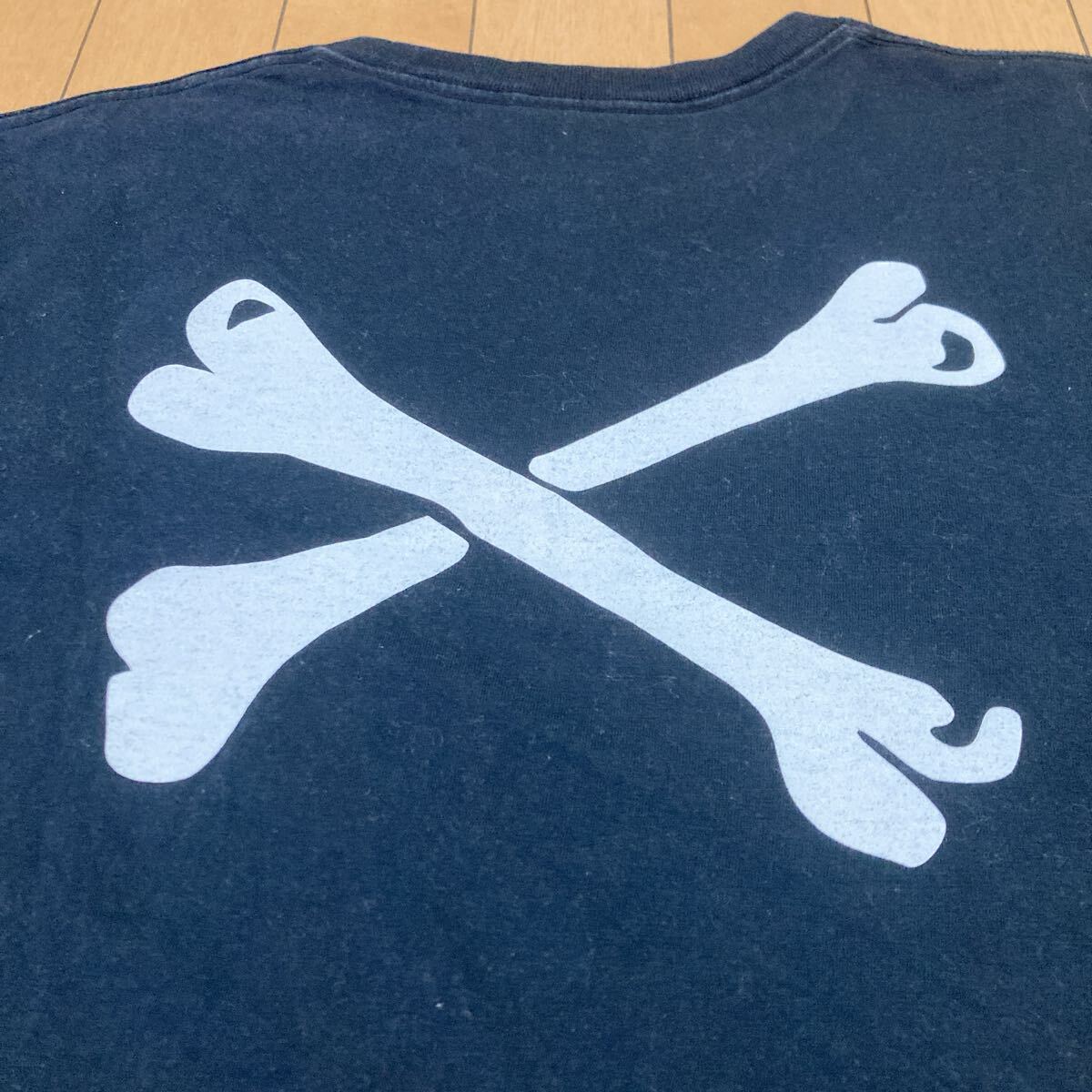 レア希少】WTAPS クロスボーンTシャツ BULL INK ブラック M T レア希少】WTAPS クロスボーンTシャツ BULL INK ブラック M T