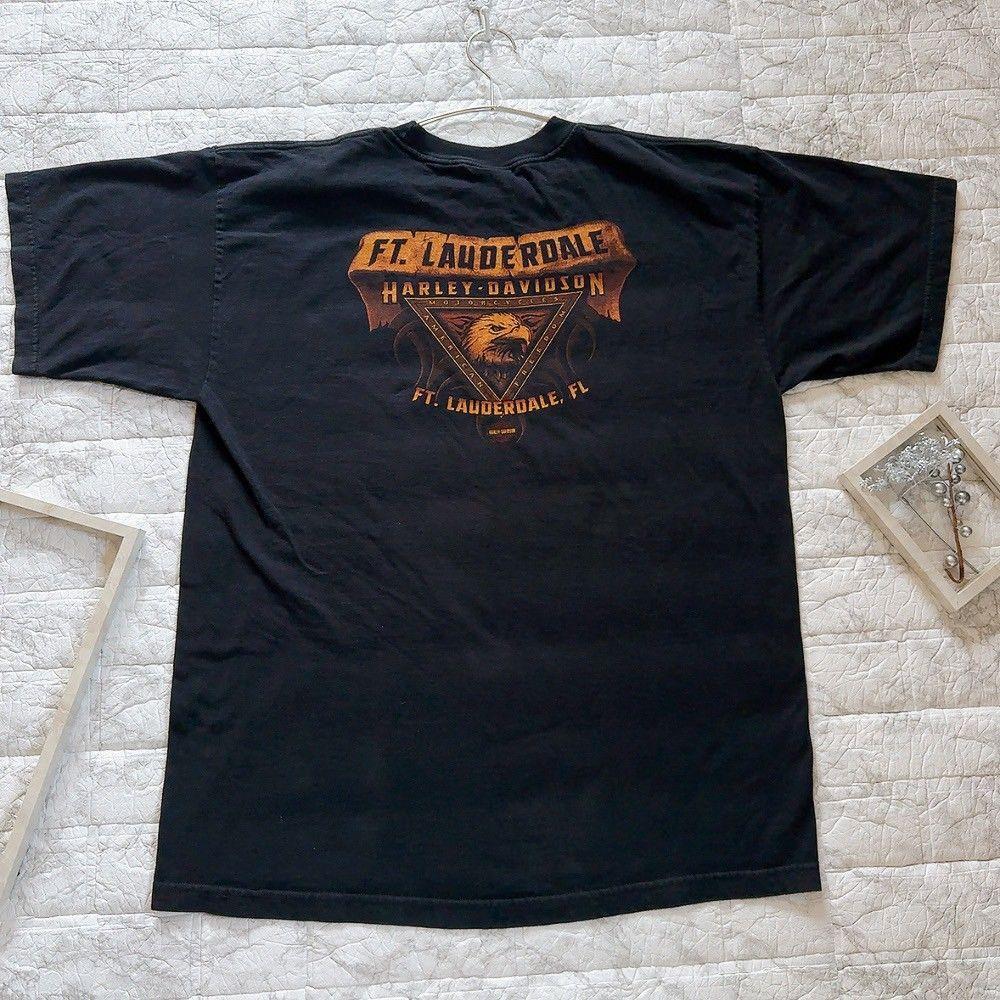 HARLEY-DAVIDSON 黒 2XL プリントTシャツ 半袖 ヴィンテージ HARLEY-DAVIDSON 黒 2XL プリントTシャツ 半袖 ヴィンテージ