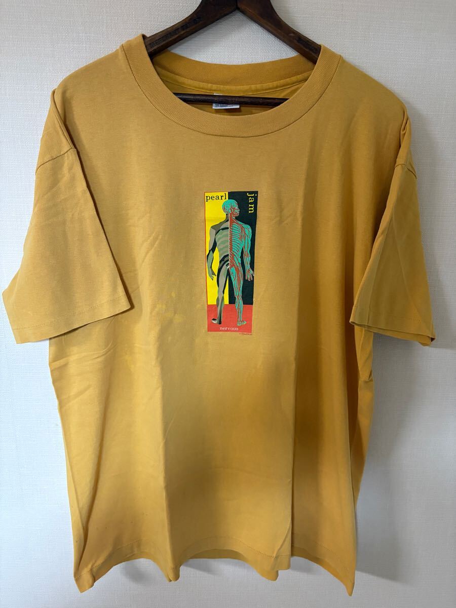 90s pearl jam パールジャム Tシャツ ロック バンド XL anvil 90s pearl jam パールジャム Tシャツ ロック バンド XL anvil