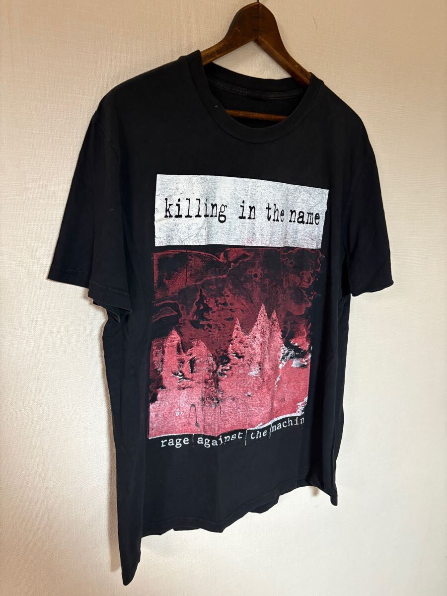 rage against the machine Tシャツ ブラック 半袖 XL バンド rage against the machine Tシャツ ブラック 半袖 XL バンド