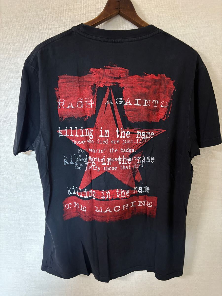 rage against the machine Tシャツ ブラック 半袖 XL バンド rage against the machine Tシャツ ブラック 半袖 XL バンド