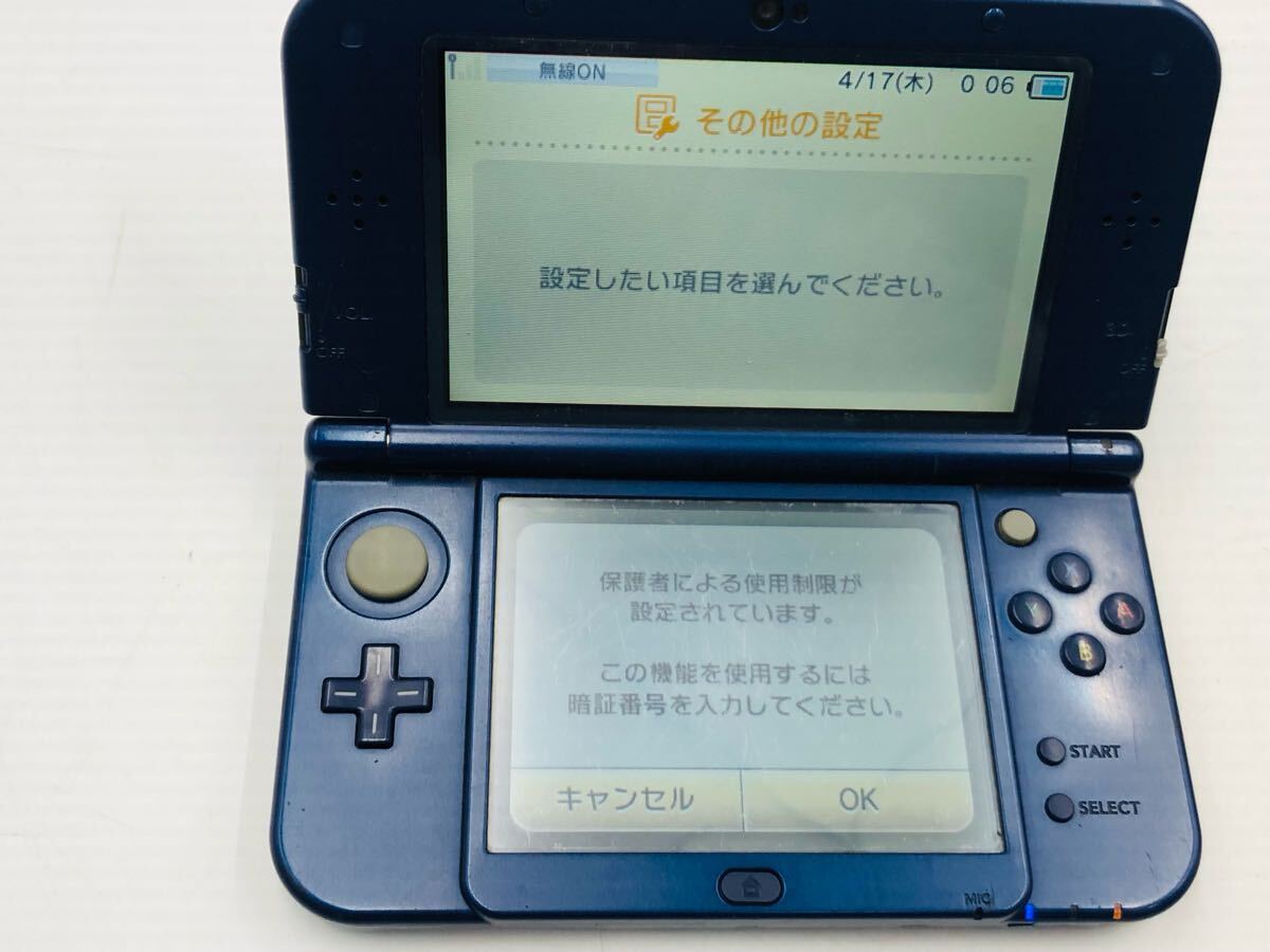 ◇ Nintendo 任天堂 ニンテンドー new 3DSLL RED-001 ネイビー ◇ Nintendo 任天堂 ニンテンドー new 3DSLL RED-001 ネイビー