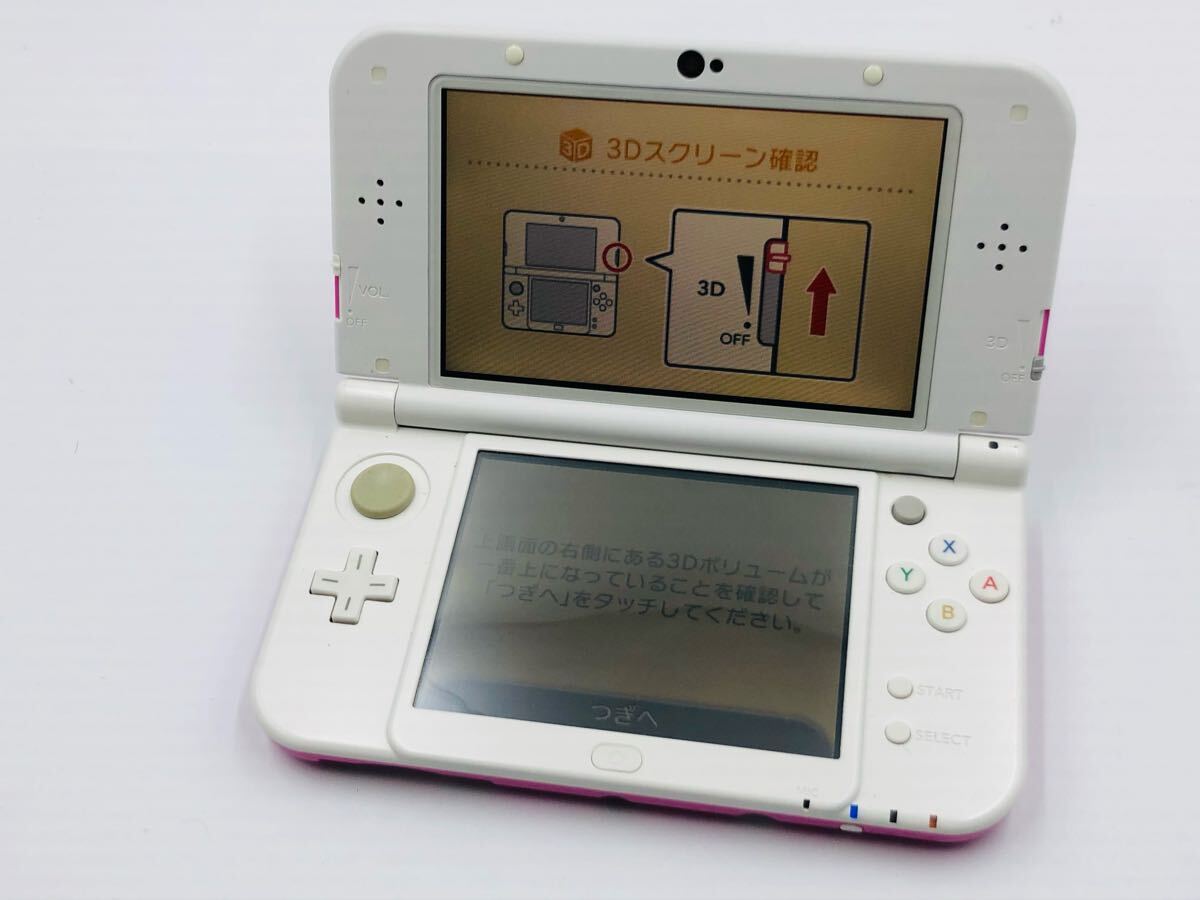 ◇ new Nintendo 3DS LL 任天堂 ニンテンドーRED-001 ピンク