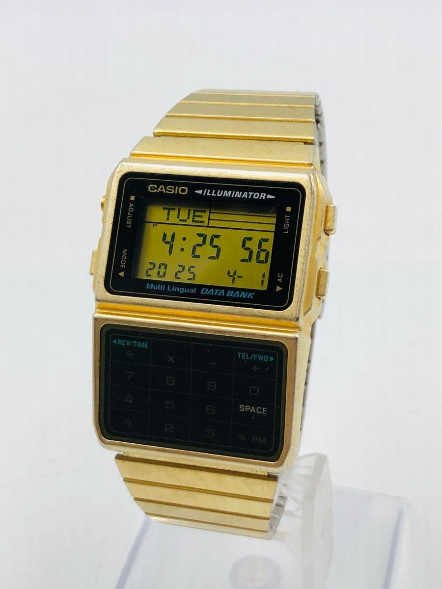 △ CASIO DATA BANK カシオ データバンク DBC-611G デジタル