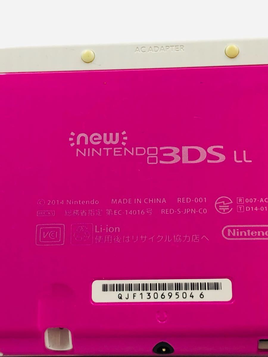 ◇ new Nintendo 3DS LL 任天堂 ニンテンドーRED-001 ピンク
