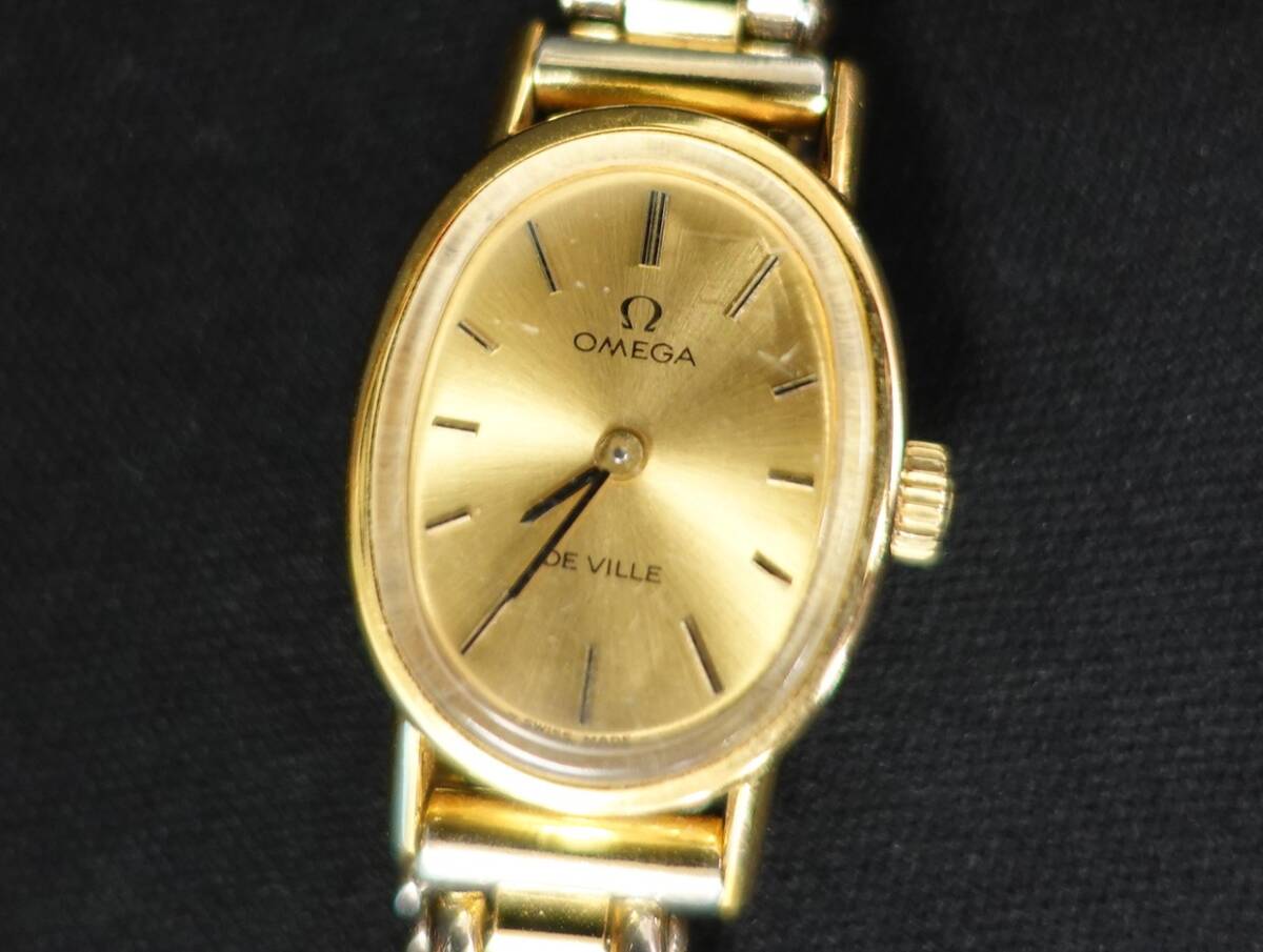 稼働 OMEGA オメガ レディース腕時計 手巻き デビル DE VILLE 稼働 OMEGA オメガ レディース腕時計 手巻き デビル DE VILLE