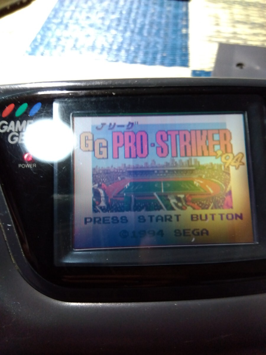 GG セガ ゲームギア JリーグGG プロストライカー94 送料込み