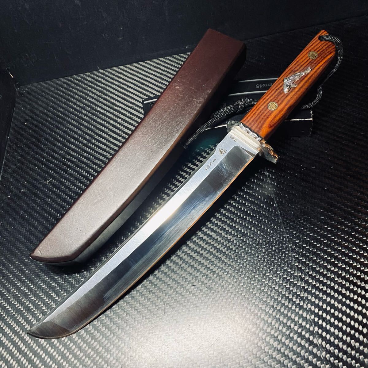 刃厚5mm 重量感 378g アウトドア サバイバルナイフ 和風 日本刀 刃厚5mm 重量感 378g アウトドア サバイバルナイフ 和風 日本刀