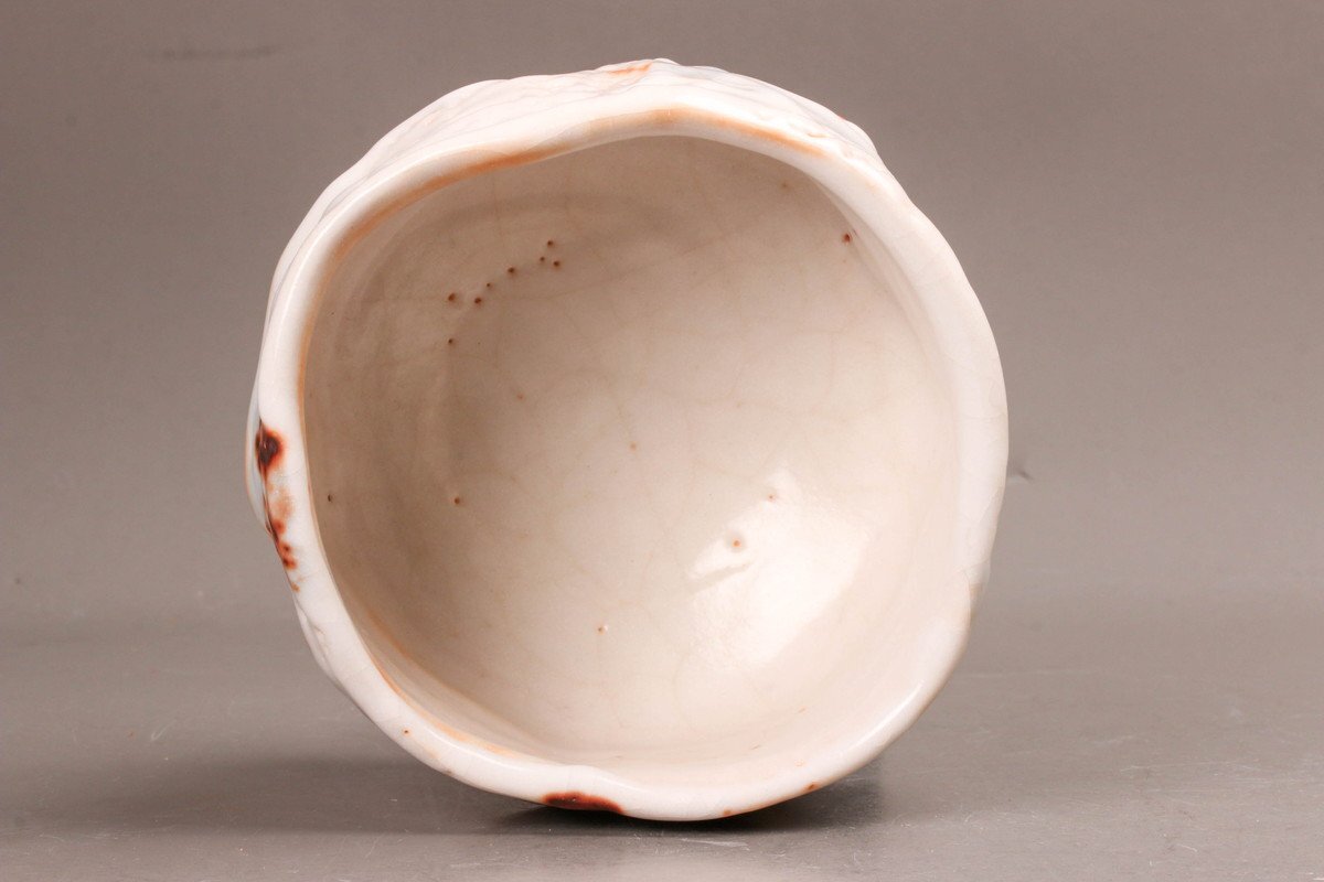 林正太郎 絵志野割高台茶碗 共箱 茶道具 本物保証(志野)|売買 林正太郎 絵志野割高台茶碗 共箱 茶道具 本物保証(志野)|売買