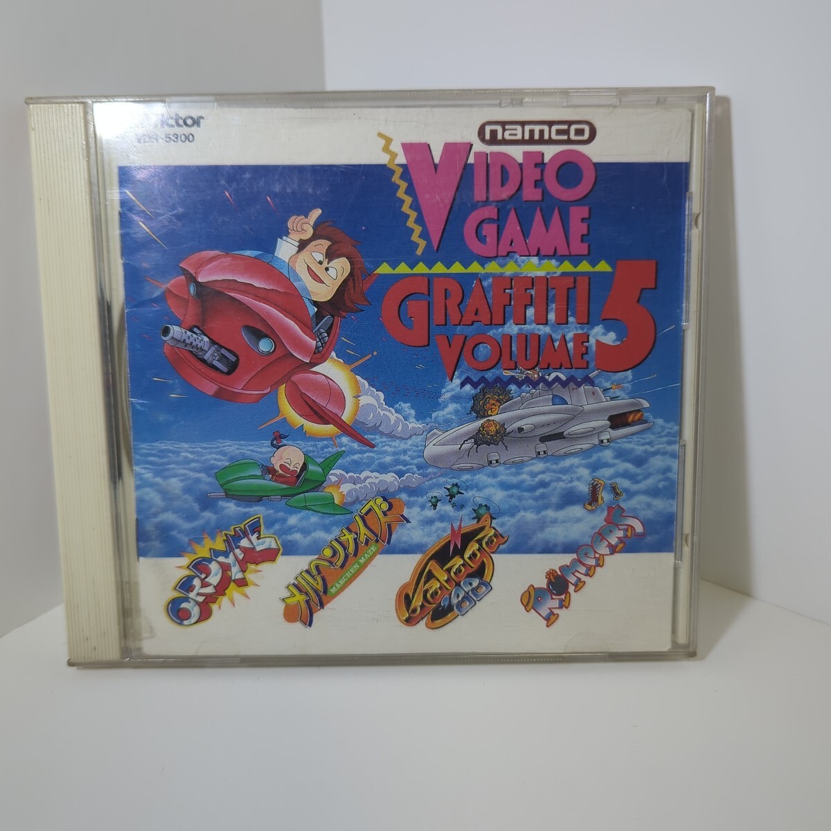 中古ゲームミュージック　CD ナムコ　ビデオゲームグラフティー5 オーダイン　メルヘンメイズ　ギャラが88 ロンパーズ_画像1
