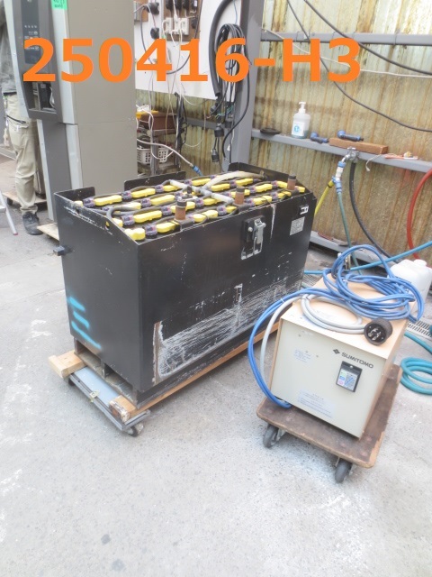 STOREGE аккумулятор /VGI470/48V/470AH/ коннектор & с зарядным устройством ./2018/GS Yuasa / б/у быстрое решение товар /* товар номер 250416-H3