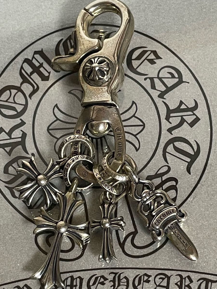 美品/クロムハーツ/Chrome hearts/キーリング キーホルダー キー 美品/クロムハーツ/Chrome hearts/キーリング キーホルダー キー