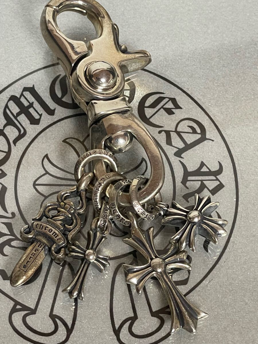 美品/クロムハーツ/Chrome hearts/キーリング キーホルダー キー 美品/クロムハーツ/Chrome hearts/キーリング キーホルダー キー