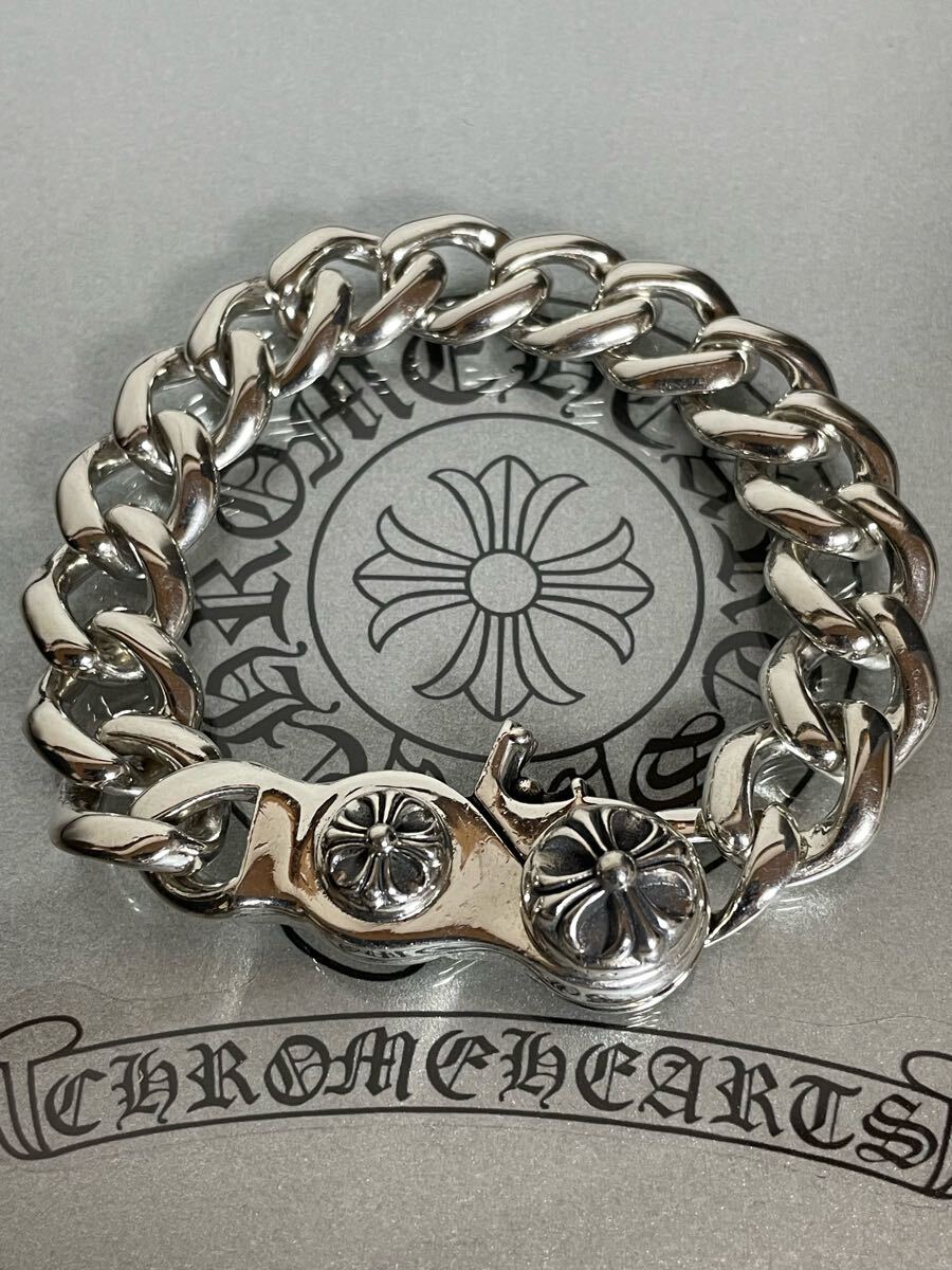 美品/クロムハーツ/Chrome hearts/CHプラスクロス ブレスレット 美品/クロムハーツ/Chrome hearts/CHプラスクロス ブレスレット